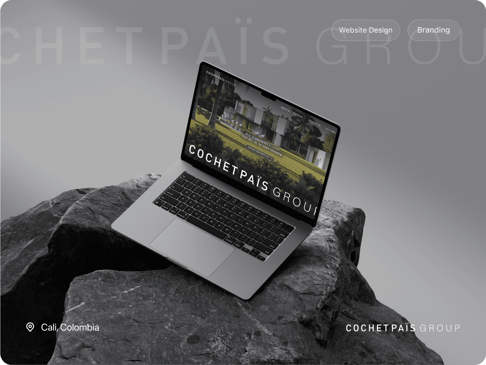 Cochet Pais mockup