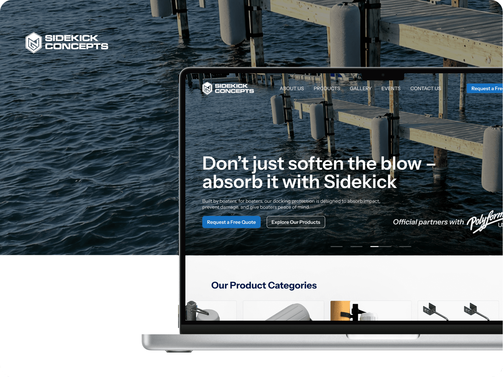 Sidekick concepts mockup